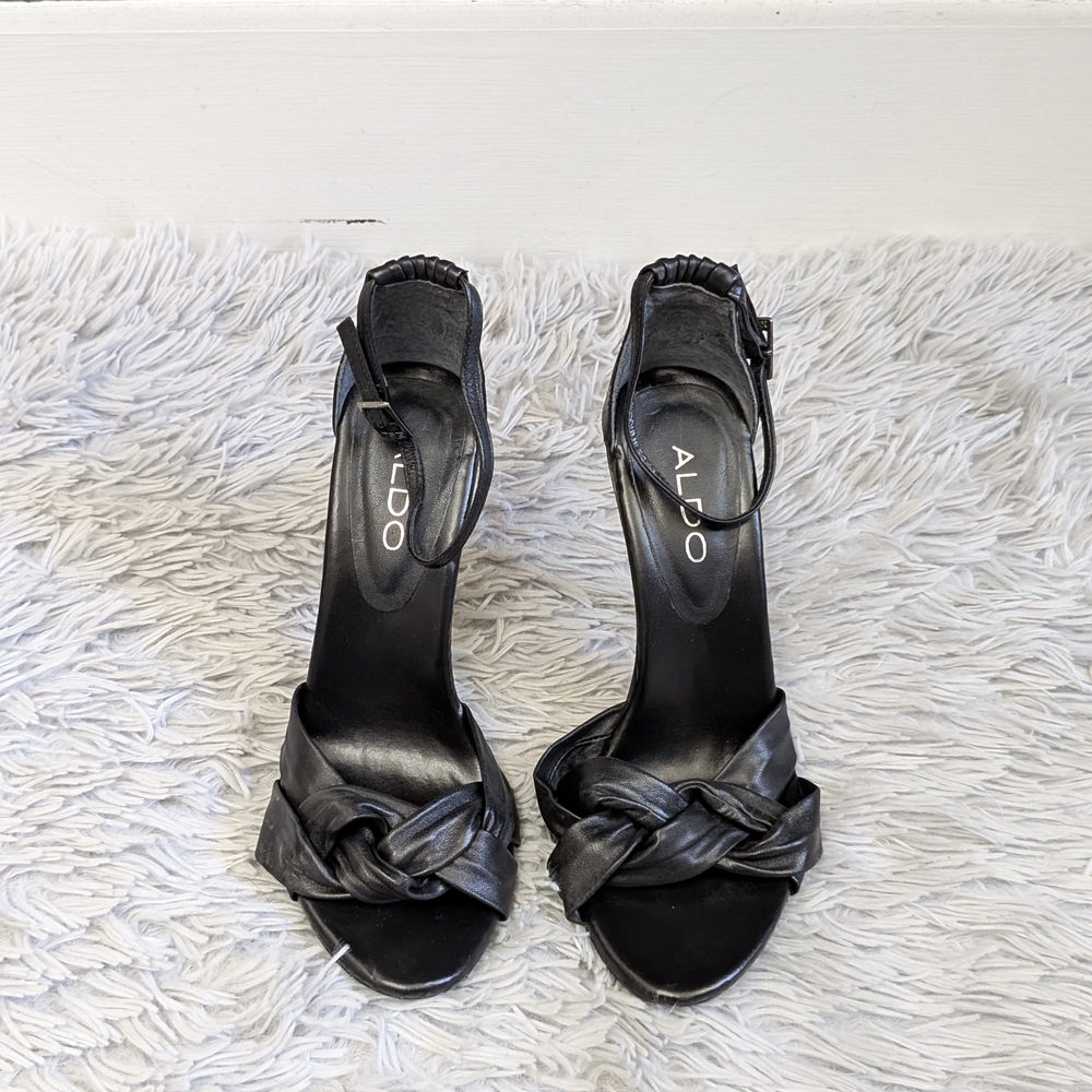 Aldo Black Women's Heeled Sandals Size 6